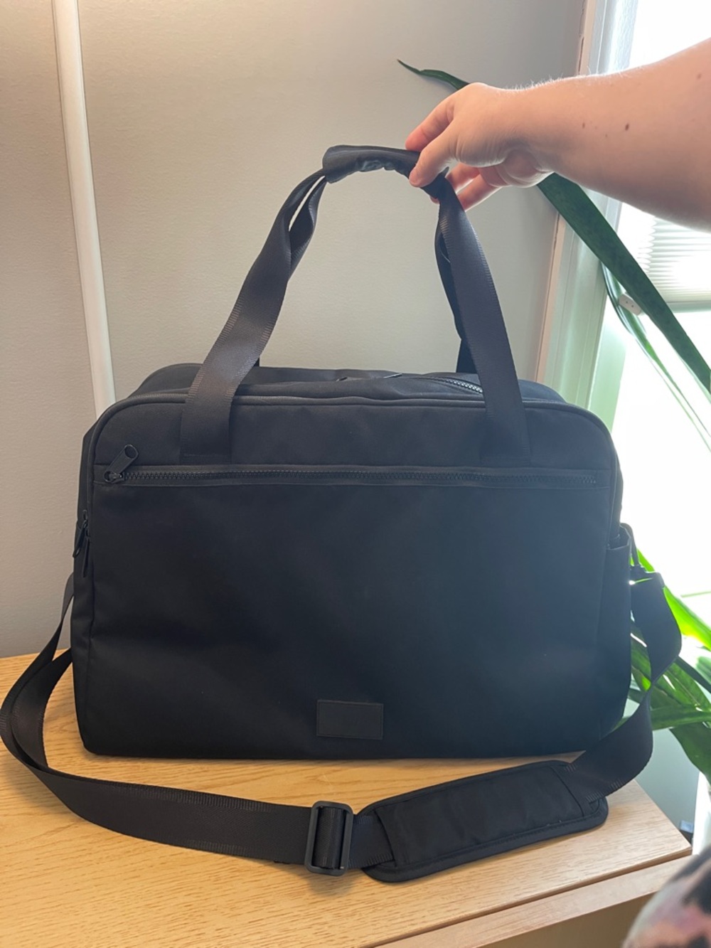 Vera Bradley Black Travel Briefcase Tote